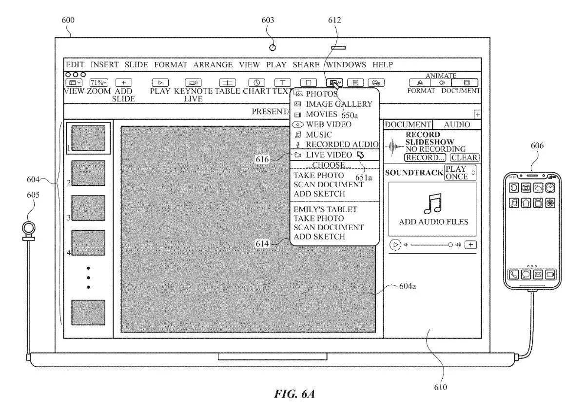 快手苹果直播ipad版
:苹果新专利：演示文稿应用 Keynote 增加直播源功能